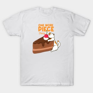 Cat and Chocolate Cake T-Shirt